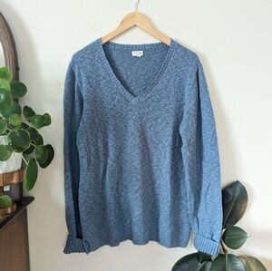 J. Crew | Open-Knit V Neck Sweater
